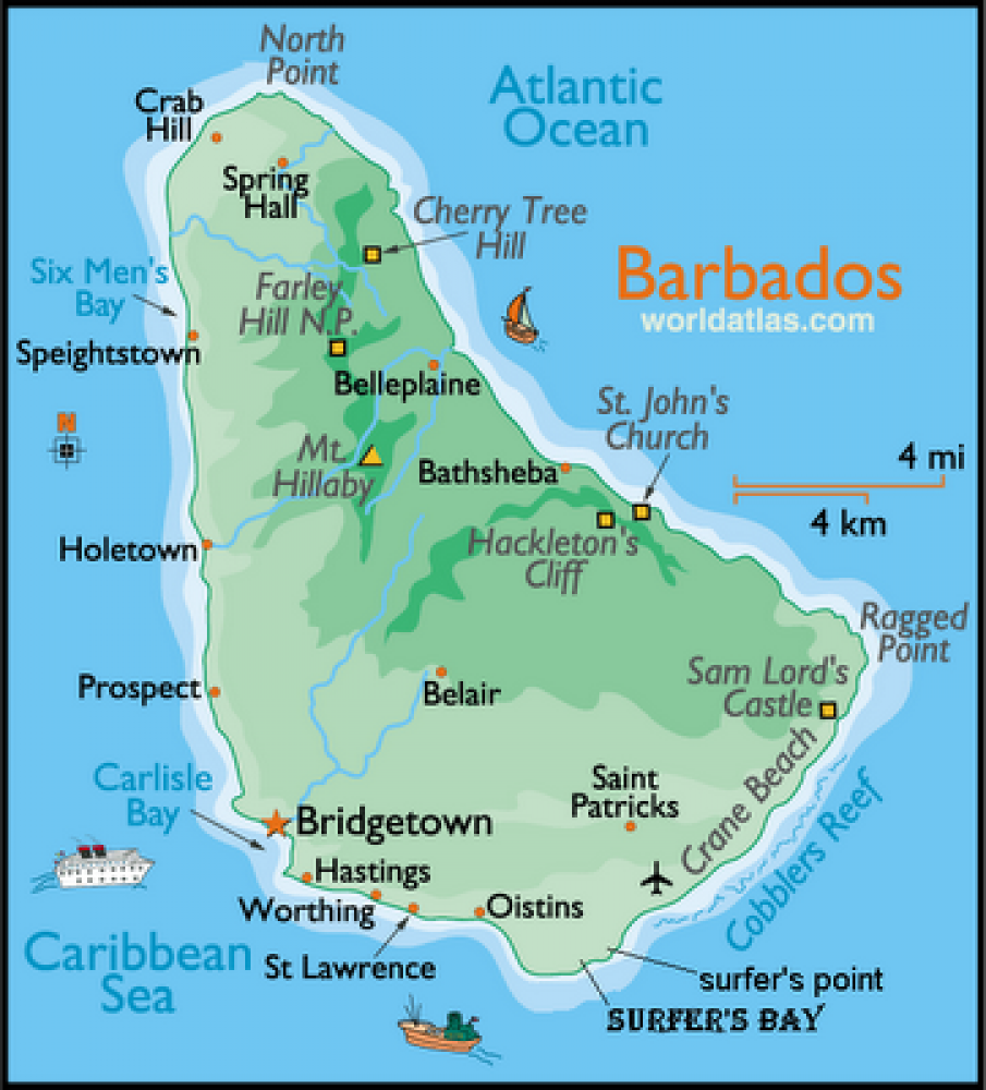 ile de la barbade - Image