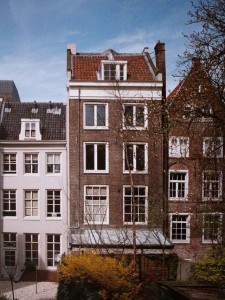 Amsterdam-Anne Frank House-Copy of Postcard-back of house _jpg